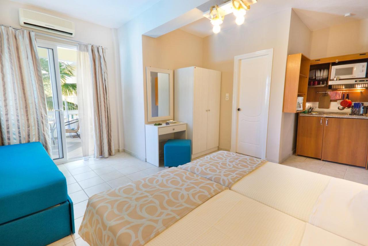 Aegean Sun Apartments Skala Rachoni  ภายนอก รูปภาพ