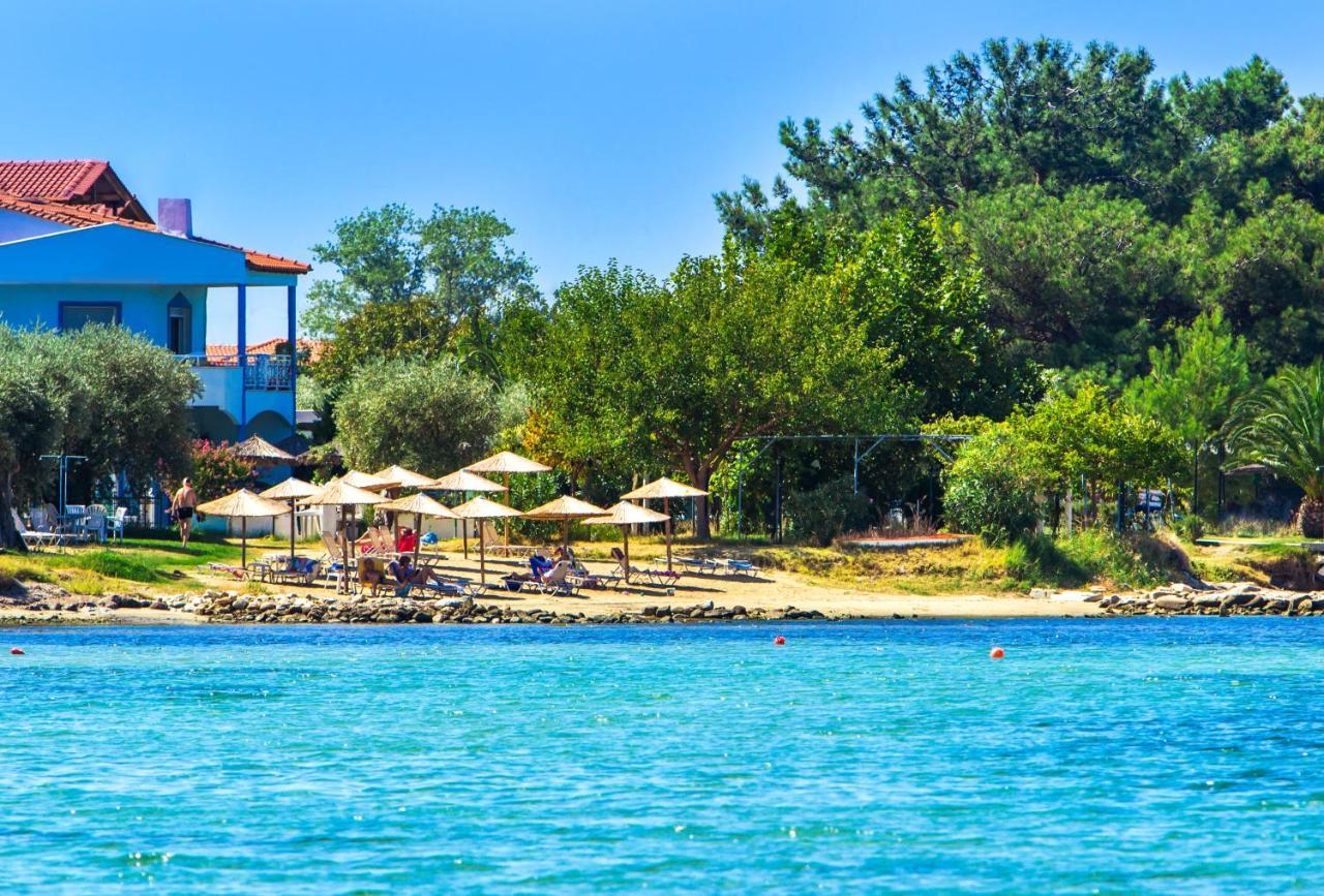 Aegean Sun Apartments Skala Rachoni  ภายนอก รูปภาพ