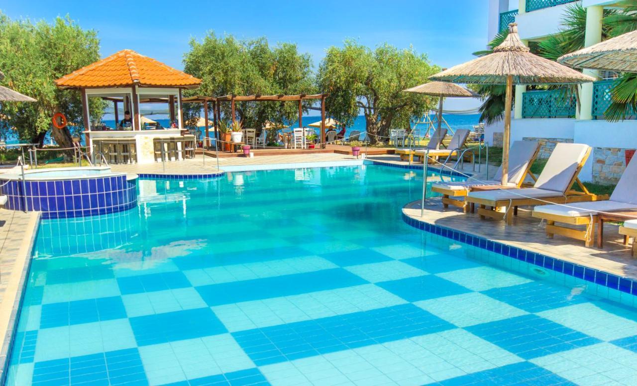 Aegean Sun Apartments Skala Rachoni  ภายนอก รูปภาพ